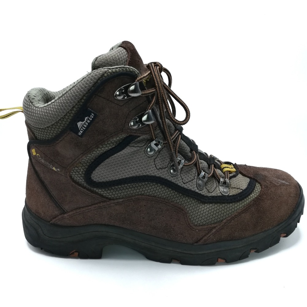 Columbia Shoes Mens Boots Bonanza Peak Hiking Brown Suede Waterproof Leather 10